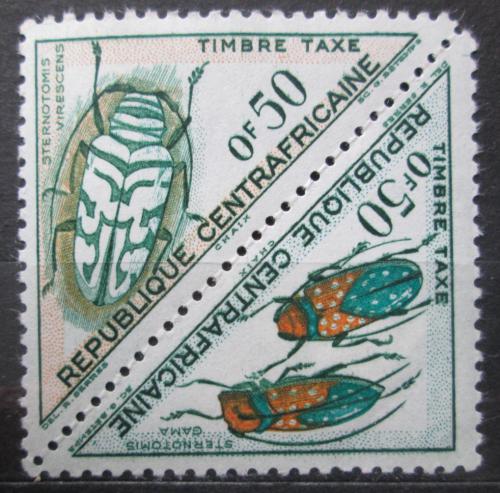 Poštovní známky SAR 1962 Brouci, doplatní Mi# 1-2