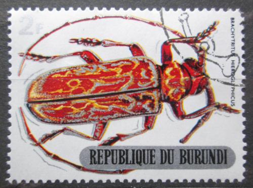 Poštovní známka Burundi 1970 Brachytrius hieroglyphicus Mi# 540