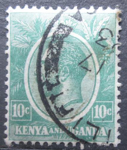 Potovn znmka Kea a Uganda 1922 Krl Ji V. Mi# 3