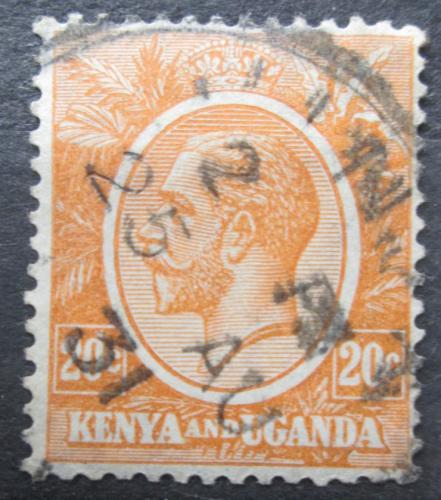 Potovn znmka Kea a Uganda 1922 Krl Ji V. Mi# 6