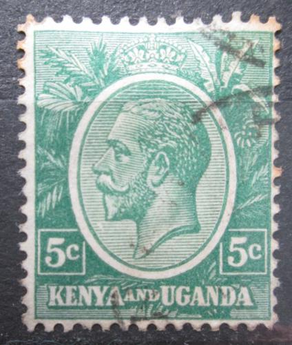 Potovn znmka Kea a Uganda 1927 Krl Ji V. Mi# 22