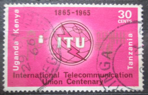 Poštovní známka K-U-T 1965 ITU, 100. výroèí Mi# 140