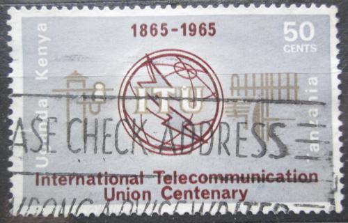 Poštovní známka K-U-T 1965 ITU, 100. výroèí Mi# 141