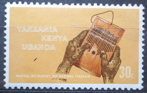 Poštovní známka K-U-T 1970 Hudební nástroj Marimba Mi# 197