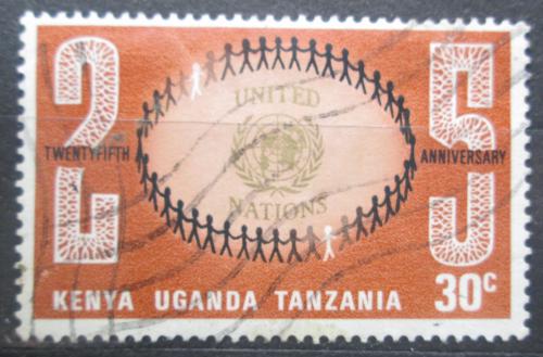Poštovní známka K-U-T 1970 OSN, 25. výroèí Mi# 209