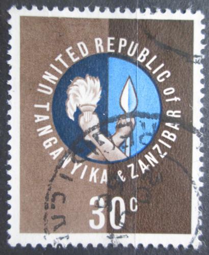 Potovn znmka Tanznie 1964 Zaloen Unie Mi# 2