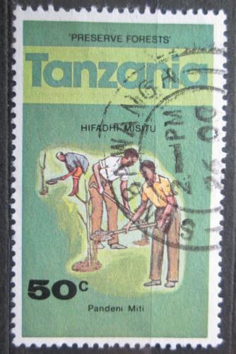 Poštovní známka Tanzánie 19739 Sázení stromù Mi# 127