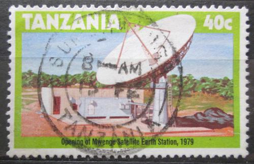 Potovn znmka Tanznie 1979 Pozemn satelit Mwenge Mi# 134
