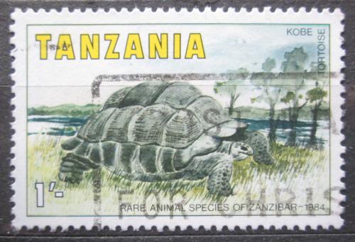 Poštovní známka Tanzánie 1985 Želva obrovská Mi# 258
