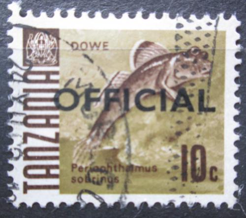 Poštovní známka Tanzánie 1967 Periophthalmus sobrinus, úøední Mi# 10 I