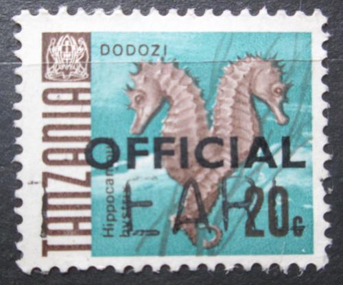 Poštovní známka Tanzánie 1967 Koníèek ostnatý, úøední Mi# 12 I