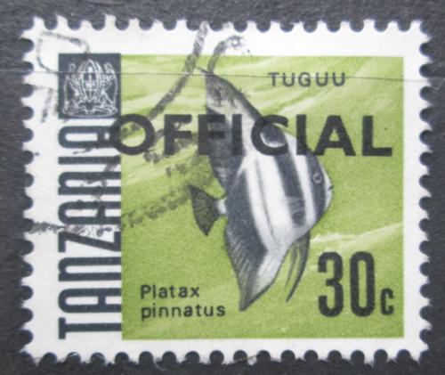 Poštovní známka Tanzánie 1967 Netopýrník tmavý, úøední Mi# 13 I