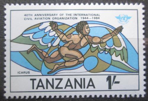 Poštovní známka Tanzánie 1984 Ikarus Mi# 246