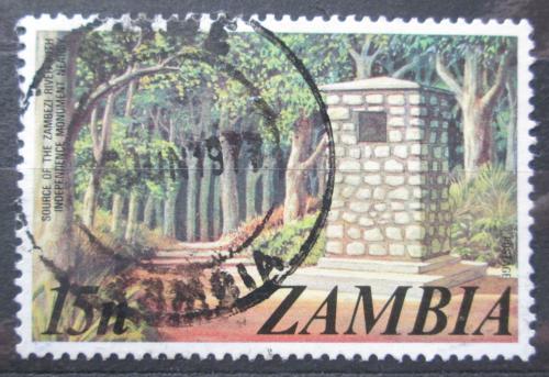 Poštovní známka Zambie 1975 Památník nezávislosti Mi# 149