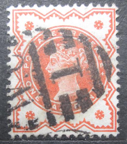 Poštovní známka Velká Británie 1887 Královna Viktorie Mi# 86