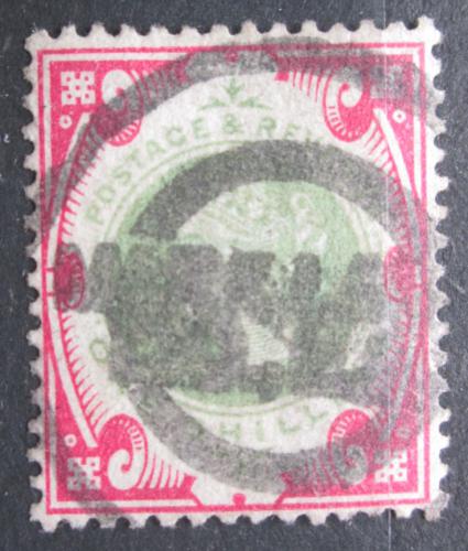 Poštovní známka Velká Británie 1900 Královna Viktorie RARITA Mi# 101 Kat 100€
