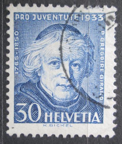 Poštovní známka Švýcarsko 1933 Páter Grégoire Girard, Pro Juventute Mi# 269 Kat 11€