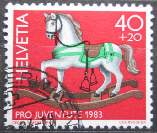 Poštovní známka Švýcarsko 1983 Houpací kùò, Pro Juventute Mi# 1261
