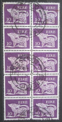 Poštovní známky Irsko 1971 Alegorie psa blok Mi# 262