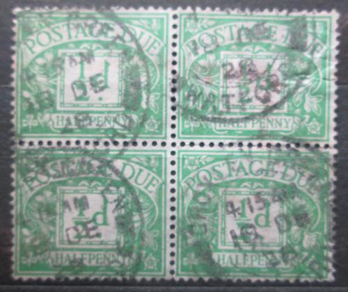 Poštovní známky Velká Británie 1938 Doplatní ètyøblok Mi# 26 Kat 30€