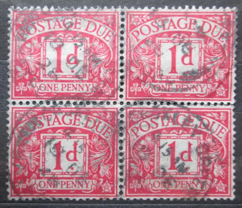 Poštovní známky Velká Británie 1938 Doplatní ètyøblok Mi# 27
