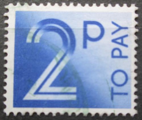 Poštovní známka Velká Británie 1982 Doplatní Mi# 90