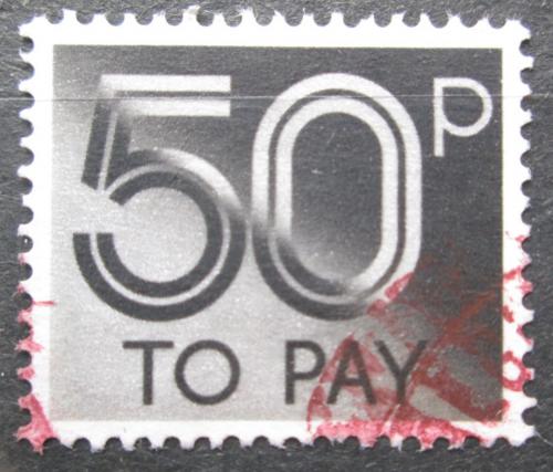 Poštovní známka Velká Británie 1982 Doplatní Mi# 97