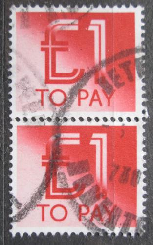 Poštovní známky Velká Británie 1982 Doplatní pár Mi# 98