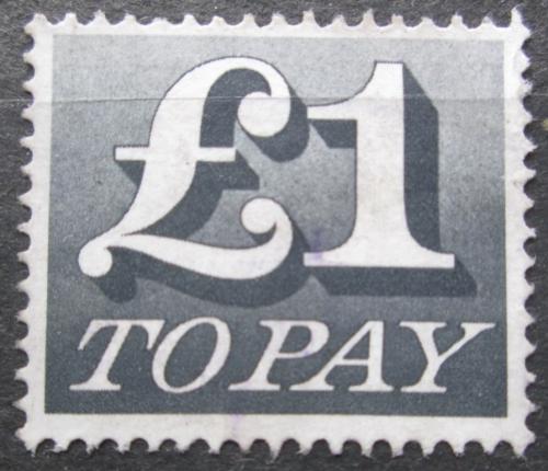 Poštovní známka Velká Británie 1970 Doplatní Mi# 79