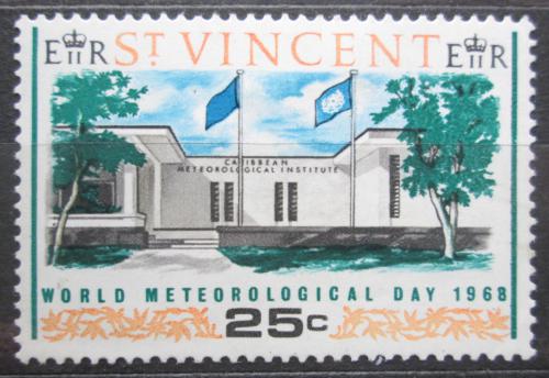Potovn znmka Svat Vincenc 1968 Meteorologick stanice, barva Mi# N/N - zvtit obrzek