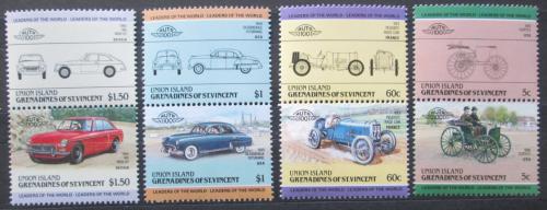 Poštovní známky Svatý Vincenc, Union Island 1985 Automobily Mi# 102-09