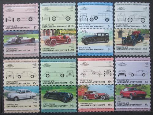 Poštovní známky Svatý Vincenc, Union Island 1985 Automobily Mi# 110-25