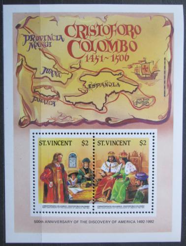 Poštovní známky Svatý Vincenc 1986 Kryštof Kolumbus Mi# N/N