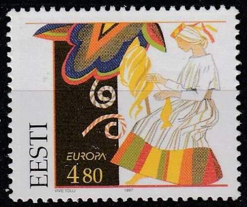 Poštovní známka Estonsko 1997 Evropa CEPT, legendy Mi# 301
