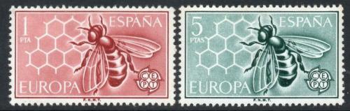 Poštovní známky Španìlsko 1962 Evropa CEPT Mi# 1340-41