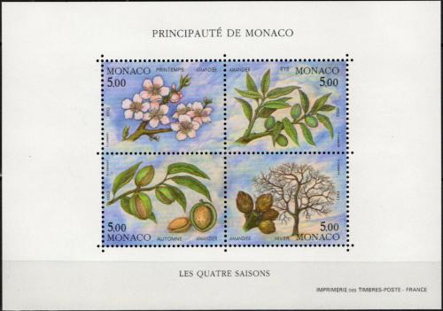 Poštovní známky Monako 1994 Mandle Mi# Block 57 Kat 10€