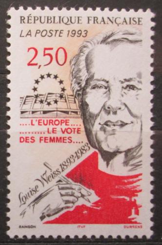 Poštovní známka Francie 1993 Louise Weiss Mi# 2956