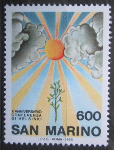 Poštovní známka San Marino 1985 Slunce Mi# 1323