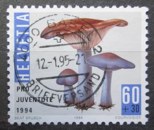 Potovn znmka vcarsko 1994 irvka fialov Mi# 1537