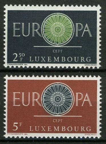 Poštovní známky Lucembursko 1960 Evropa CEPT Mi# 629-30