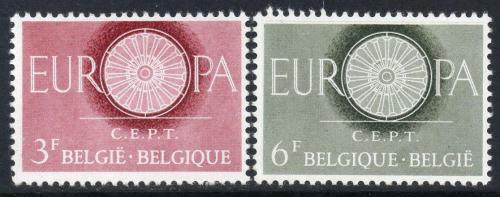 Poštovní známky Belgie 1960 Evropa CEPT Mi# 1209-10