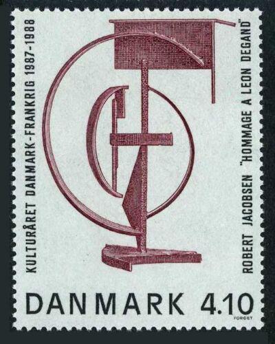 Poštovní známka Dánsko 1988 Umìní, Robert Jacobsen Mi# 928