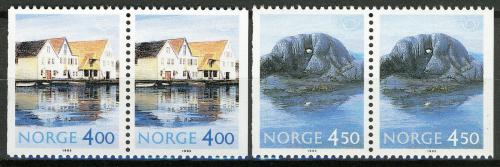 Poštovní známky Norsko 1995 NORDEN, turistika Mi# 1176-77 Kat 10.50€