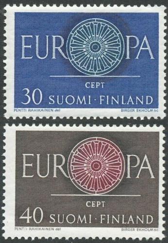 Poštovní známky Finsko 1960 Evropa CEPT Mi# 525-26 