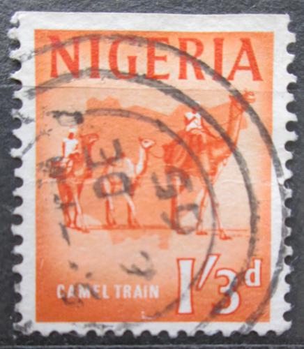 Poštovní známka Nigérie 1961 Velbloudí karavana Mi# 100