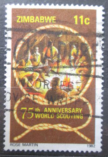 Poštovní známka Zimbabwe 1982 Skauti Mi# 266