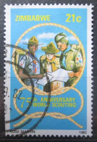 Poštovní známka Zimbabwe 1982 Skauti Mi# 267