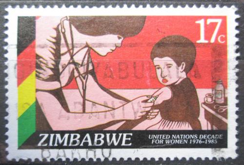 Poštovní známka Zimbabwe 1985 Zdravotní sestra Mi# 336