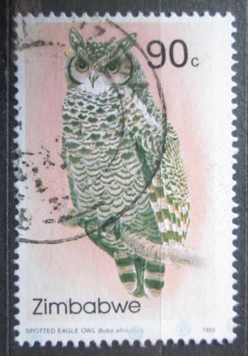 Poštovní známka Zimbabwe 1993 Výr africký Mi# 502 Kat 4.50€