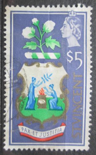 Poštovní známka Svatý Vincenc 1965 Státní znak Mi# 219 Kat 14€